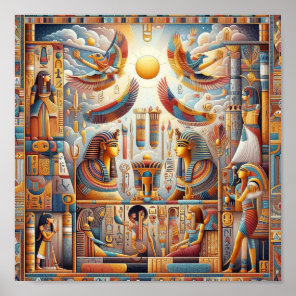 Unveiling the Majesty of Ancient Egypt Poster