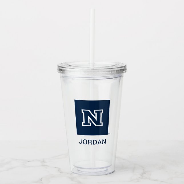 Unviersity Logo Acrylic Tumbler (Front)