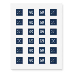 Unviersity Logo Temporary Tattoos