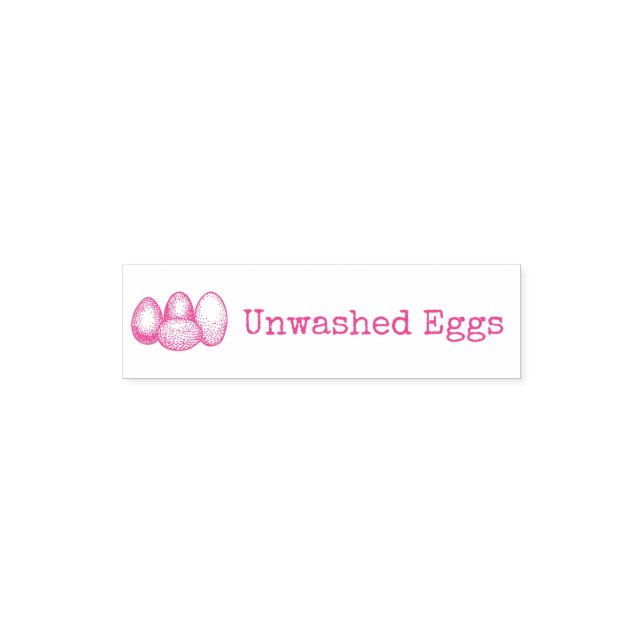 Unwashed Eggs Pocket Stamp (Design)