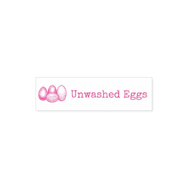 Unwashed Eggs Pocket Stamp