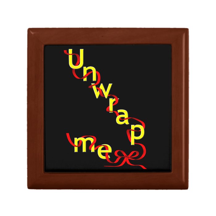 Unwrap me i'm your present his / hers gift boxes