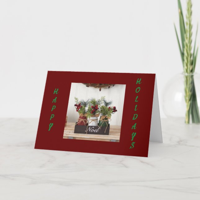 **Unwrap Yourself A Joyful Christmas** Card (Front)