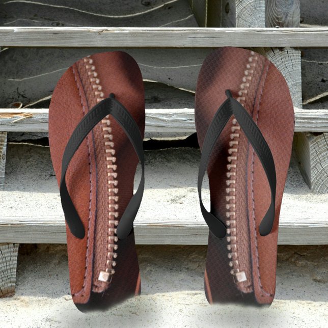 Unzipped Leather Flip Flops (Creator Uploaded)