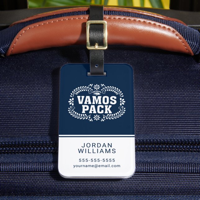 UON | Vamos Pack Luggage Tag (Front Insitu 2)