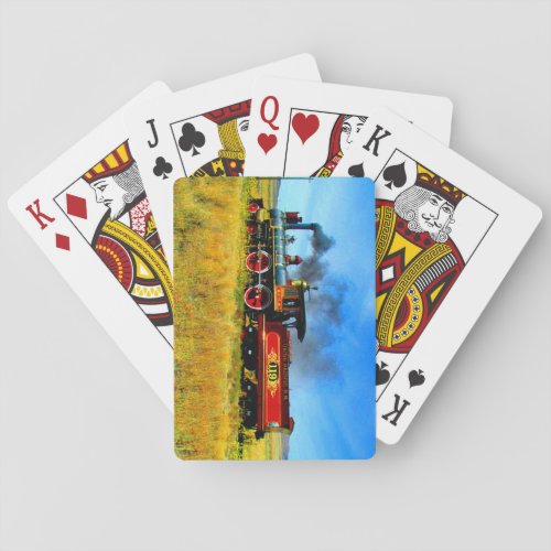 UP119 Steam Train Engine Locomotive Railroad Poker Cards