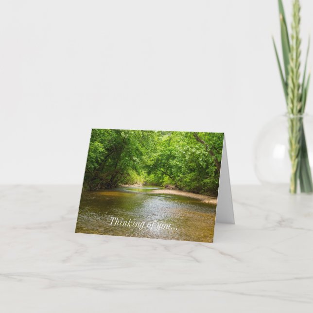 Up A Creek Thinking Of You Card (Front)