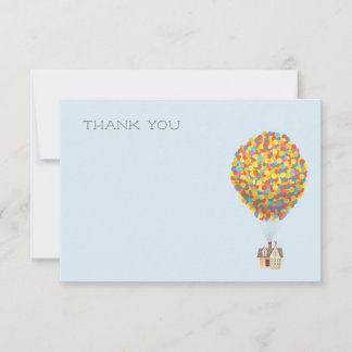 UP | Adventure Awaits Baby Shower - Thank You Card