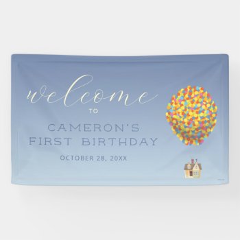 Up | Adventure Awaits Birthday Welcome Banner by disneyPixarUp at Zazzle