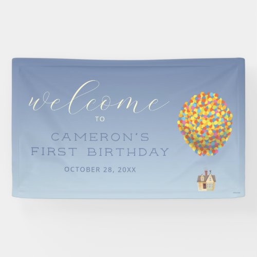 UP | Adventure Awaits Birthday Welcome Banner