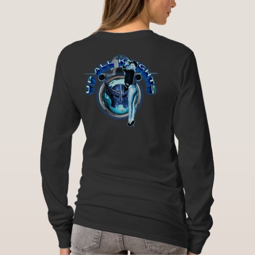 Up All Knights Nose Art T_Shirt