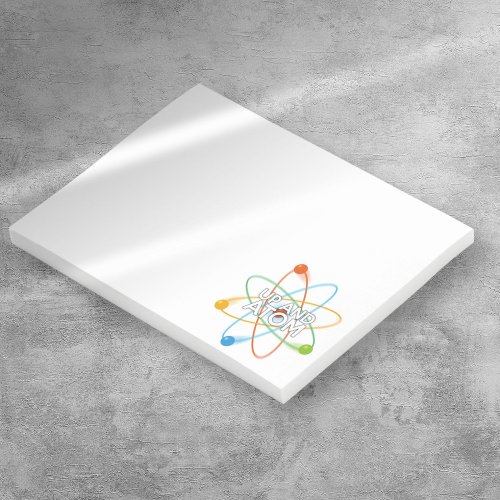 UP AND ATOM Funny Science Quote Post_it Notes