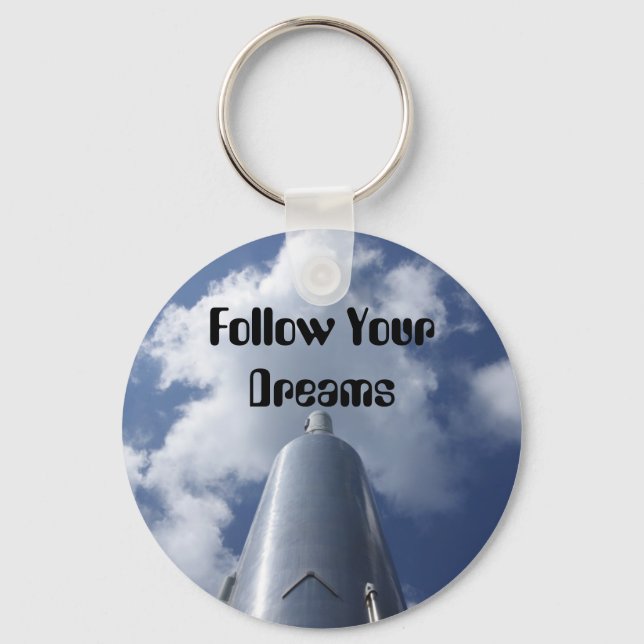Up and Away Keychain (Front)