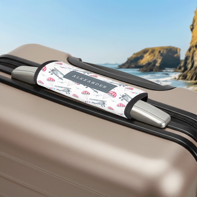 Up and Away Personalized Luggage Handle Wrap (Creator Uploaded)