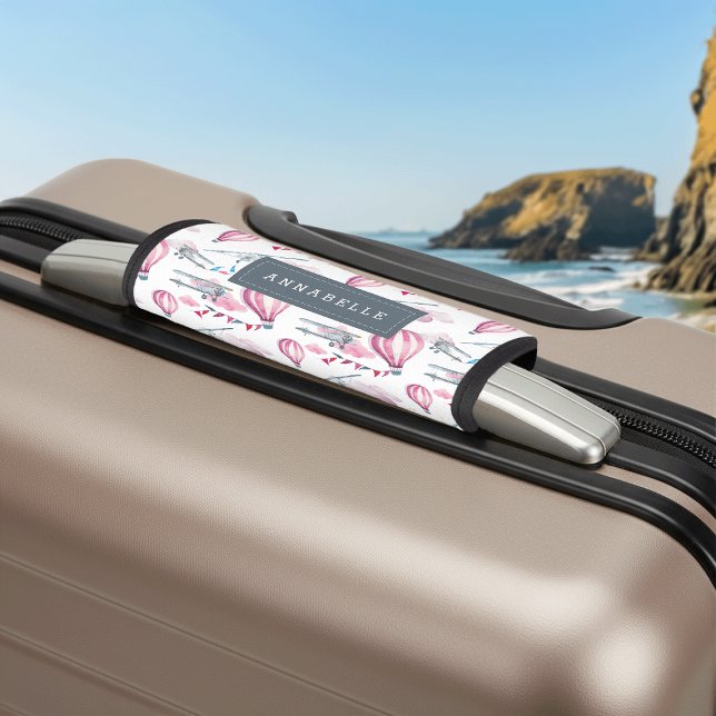 Up and Away Personalized Luggage Handle Wrap (Creator Uploaded)