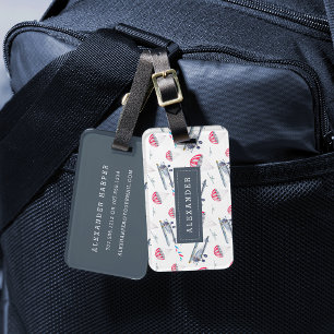 Up and Away Personalized Luggage Tag