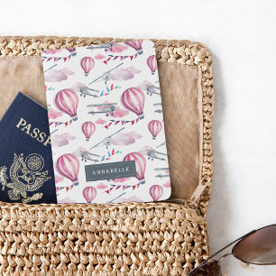 Up and Away Personalized Passport Holder