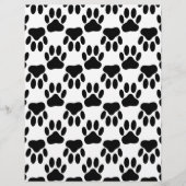 Up And Down Dog Paw Prints (Front)