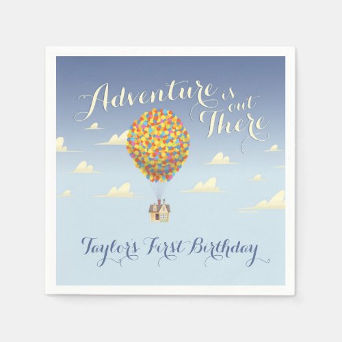 UP Birthday  Adventure is Out There Napkins