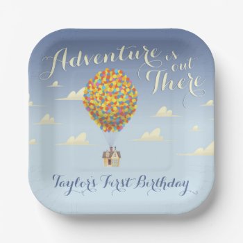 Up Birthday | Adventure Is Out There Paper Plates by disneyPixarUp at Zazzle