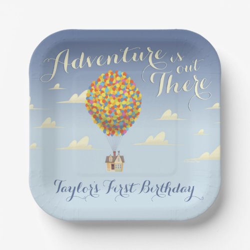 UP Birthday  Adventure is Out There Paper Plates