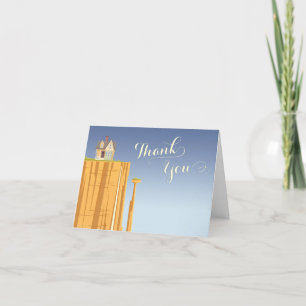 UP Birthday   Thank You Card