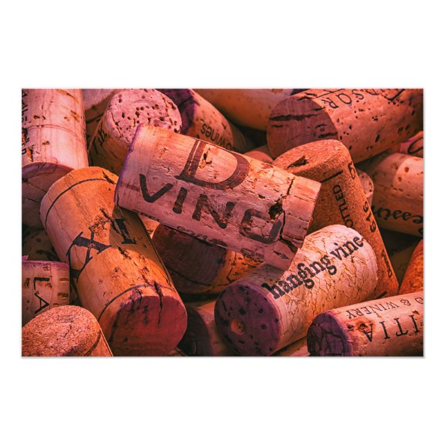 Up Close Cork Photo Print (Front)
