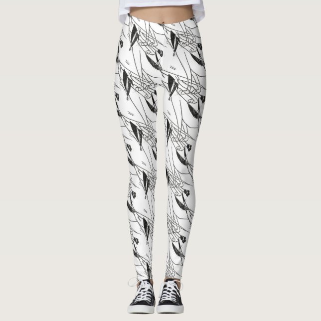 Up Dog Leggings (Front)