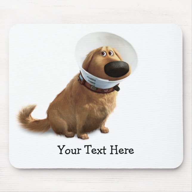 UP | Dug the Dog in Cone of Shame Mouse Pad (Front)