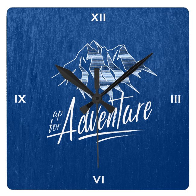 Up For Adventure Mountains White ID358