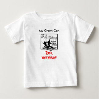Up-Front-Music-Services-Log-300, My Gram Can , ... Baby T-Shirt