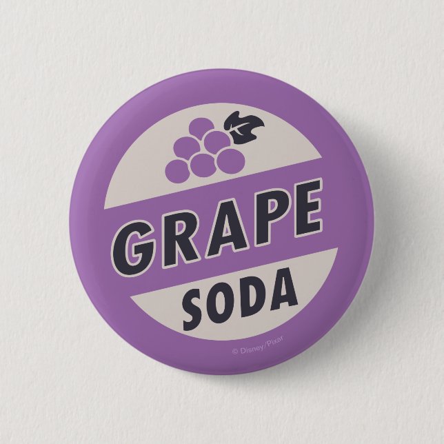 UP | Grape Soda Button (Front)