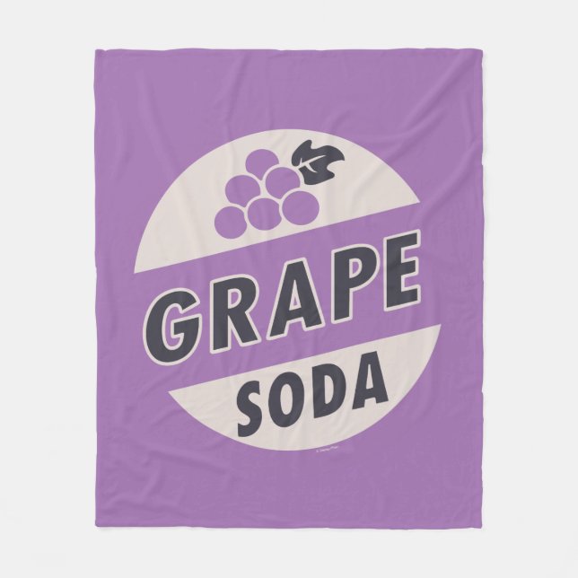 UP | Grape Soda Fleece Blanket (Front)