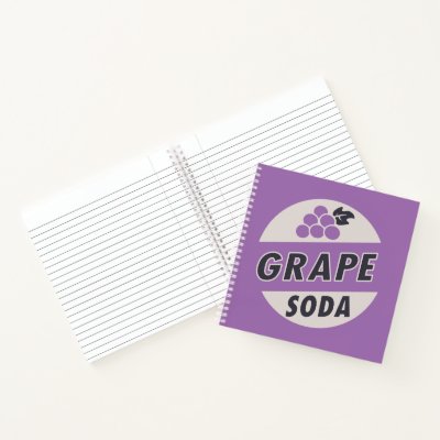UP | Grape Soda Notebook