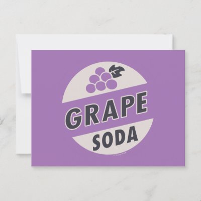 UP | Grape Soda Postcard