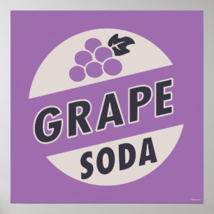 UP   Grape Soda Poster