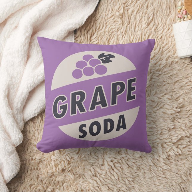 UP | Grape Soda Throw Pillow (Blanket)