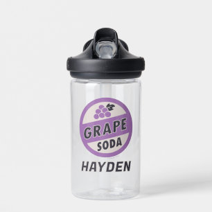 UP   Grape Soda Water Bottle