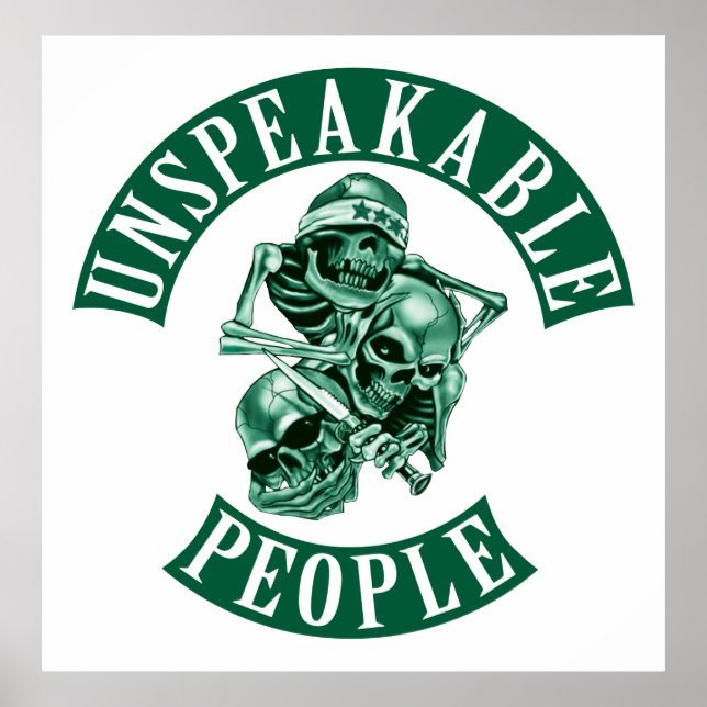 Up green colors poster (Front)