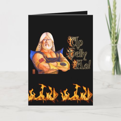 Up Helly Aa Holiday Card