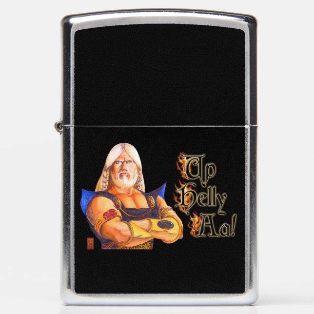 Up Helly Aa! Zippo Lighter (Front)