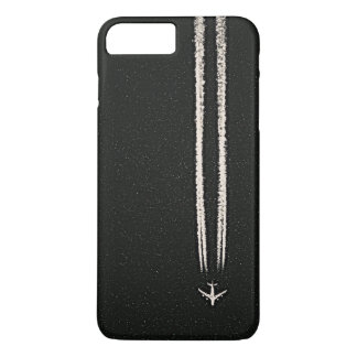 Up in the Sky/High Altitude Airplane Contrail iPhone 8 Plus/7 Plus Case