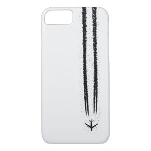 Up in the Sky/High Altitude Airplane Contrail iPhone 8/7 Case