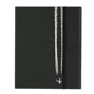 Up in the Sky/High Altitude Airplane Contrail iPad Cover
