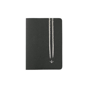 Up in the Sky/High Altitude Airplane Contrail Passport Holder