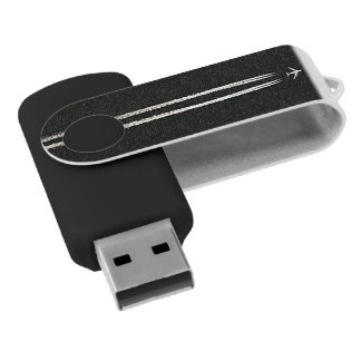 Up in the Sky/High Altitude Airplane Contrail USB Flash Drive