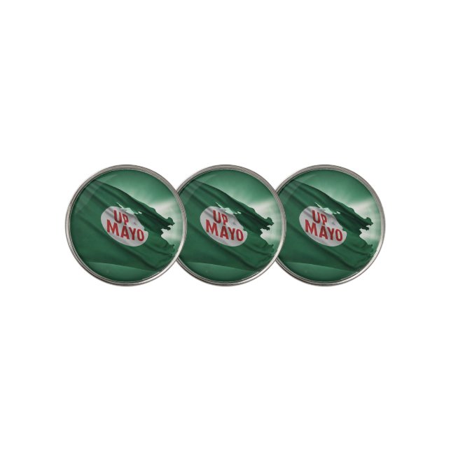 Up Mayo themed Golf Ball Marker (3 Up)