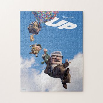 Up Movie Poster Jigsaw Puzzle by disneyPixarUp at Zazzle