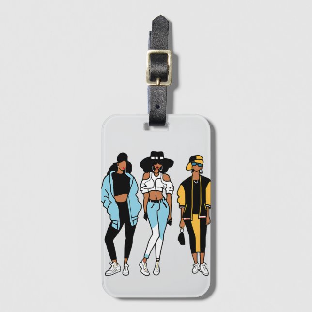 Up Next Luggage Tag (Front Vertical)