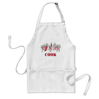 Up North and Trees Adult Apron